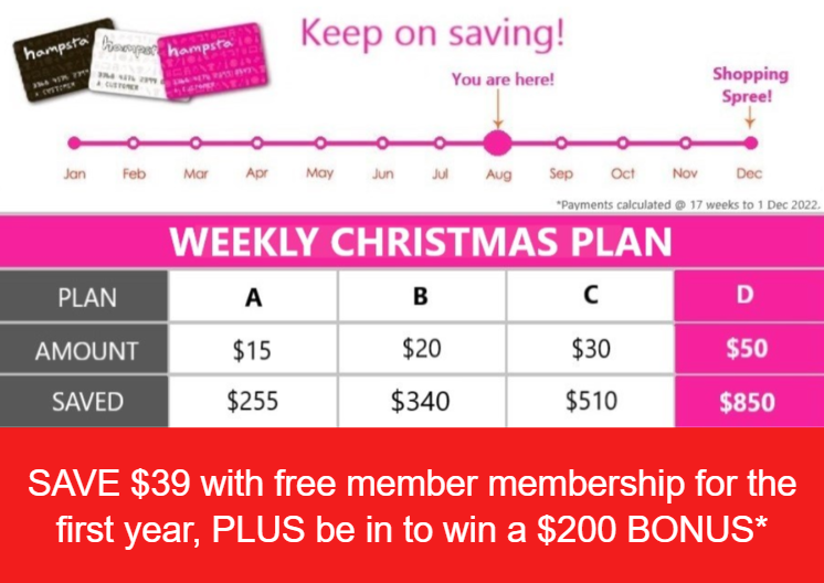 SAVE $39 with ONE year membership! and be into WIN $200!*